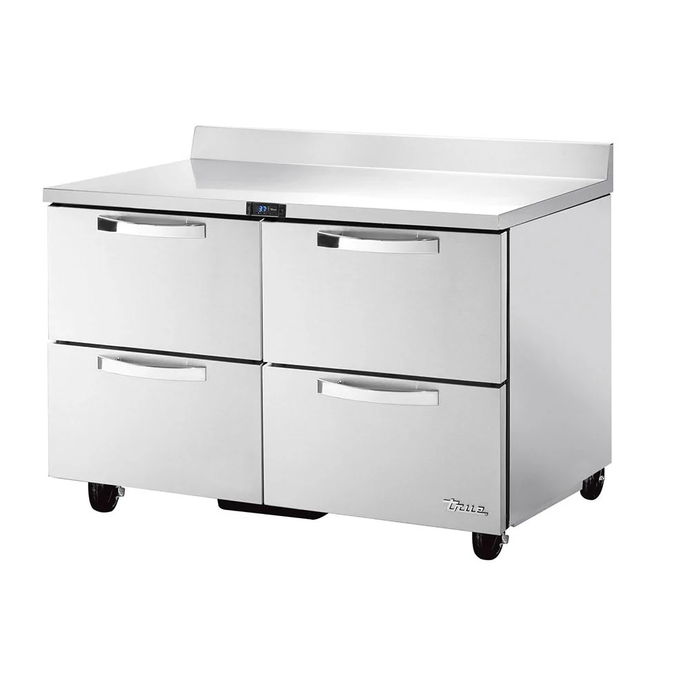 Used True TWT-48D-4-HC Worktop Refrigerators Illinois US | Falcon Restaurant Supply #1374081