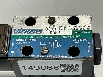 USED VICKERS DG4V-3S-22A-M-U-HL7-60-EN490