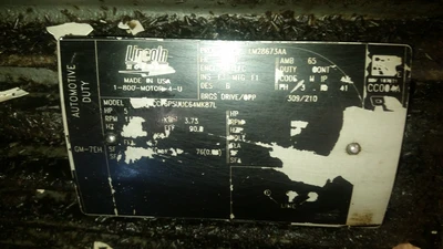 Lincoln 5HP; 1175RPM; 460V; Frame: 256U