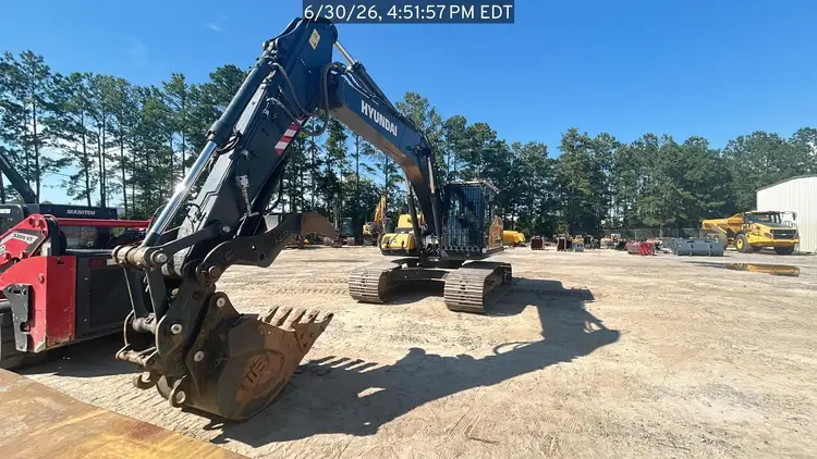 Used 2024 HYUNDAI HX220AL Crawler Excavators South Carolina US | National Equipment Dealers #1425835