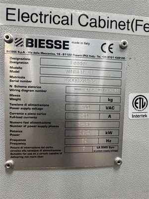 Used 2019 BIESSE W1 Panel Feeders Florida US | MachineryMax #1477318