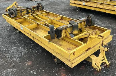 10,000 LBS X 4' X 9' HEAVY DUTY MOBILE TRANSFER / MOVING CART: STOCK #23517