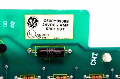 REPAIRED GENERAL ELECTRIC IC600YB908B OUTPUT MODULE