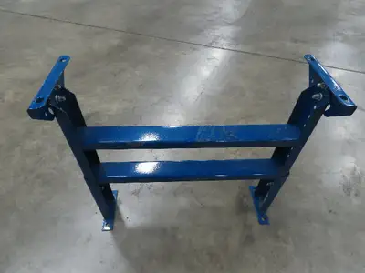 Ermanco XenoROL Logitech Roller Conveyor 24" Wide Stationary Leg Support 18"-25"