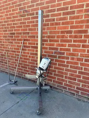 Used SHARPE MIXERS SSG-050SCR PORTABLE MIXER W/ VFD, 1/2 HP MOTOR, TWO IMPELLERS Portable Mixers California US | Equipment Lab #1370115