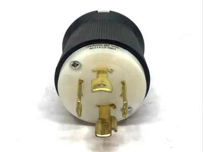 Used Hubbell Twist-Lock Plug 30A 600VAC Bus Bars & Plugs Michigan US | Maverick Industrial Sales #1400838