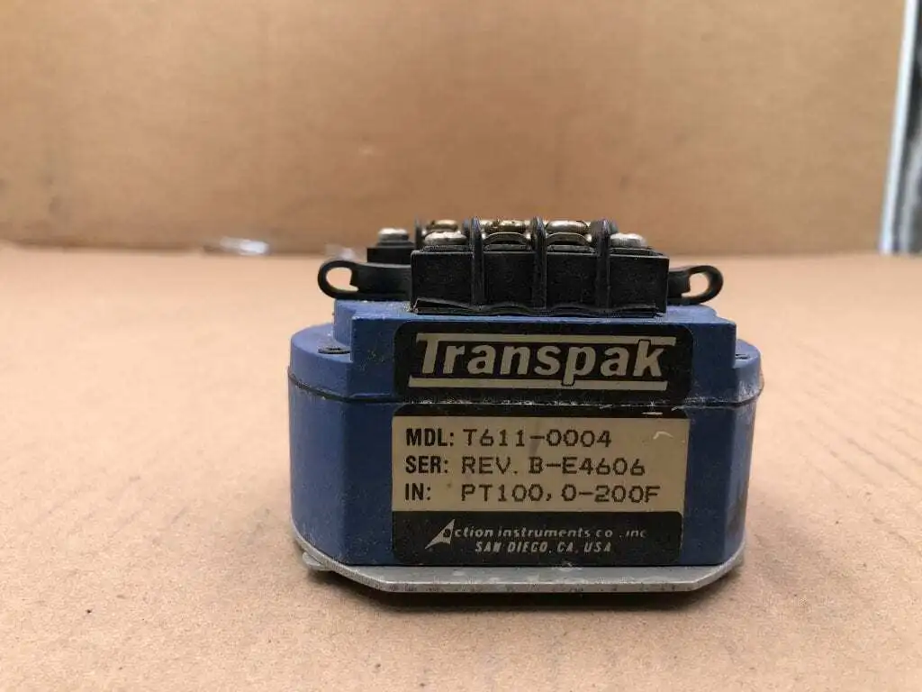 Transpak T611-0004 RTD Transmitter / Signal Conditioner