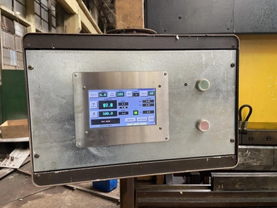 HATEBUR CNC Press Brake, in good working condition, visible under power