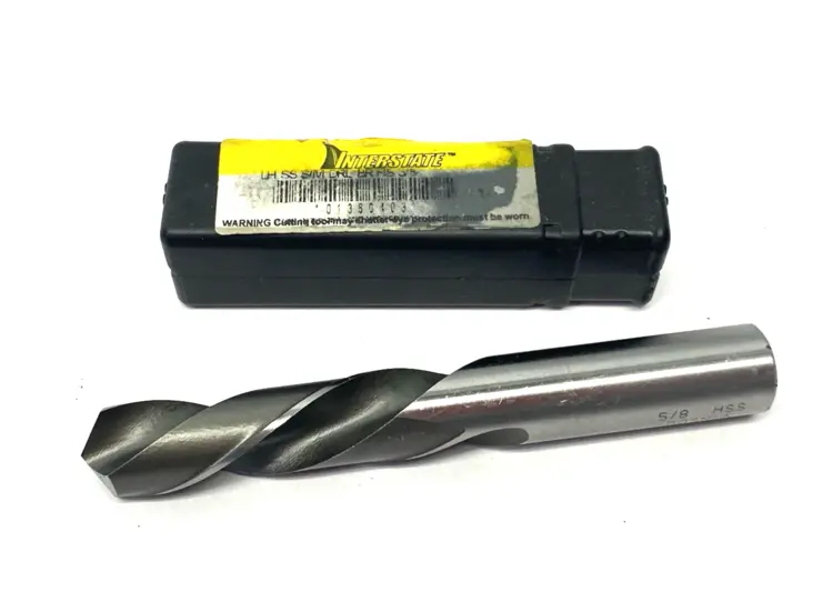 Used INTERSTATE MACHINE DRILL 118° SPIRAL FLUTE S/M DRL BR 5/8" HSS LH Drills Michigan US | Maverick Industrial Sales #1091302