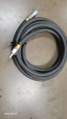 USED Dayton 3/4 AIR HOSES WIHT FITTINGS