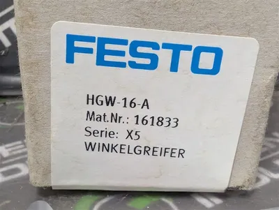 Festo HGW-16-A Double Acting Pneumatic Angle Gripper 161833 New NIB