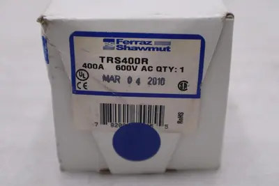 Ferraz Shawmut TRS400R Tri-Onic Time Delay Fuse 400Amp 600v. NEW IN BOX #GF-1109