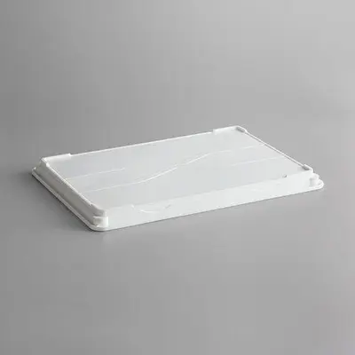 18" x 26" White - Red - Green - Blue - Yellow - Blue Heavy-Duty Polypropylene Dough Proofing Box Lid