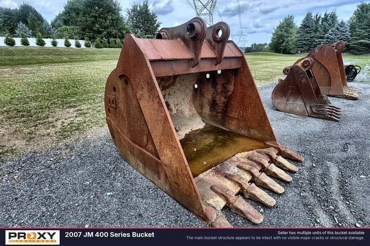 Used 2007 JM 400 SERIES BUCKET Multipurpose Buckets Pennsylvania US | Proxy Equipment #1385082