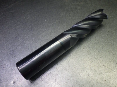 Monster 1" 4 Flute Carbide CR XLG Endmill 1" Shank .06" R 294-003093 (LOC1514)
