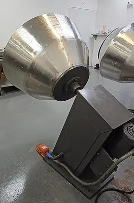 Coating Pan, 41" Diameter, Seasoning Drum, Stainless Steel #C745463
