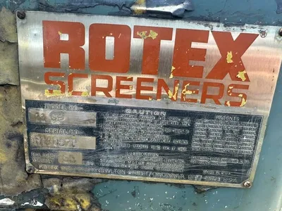 Used ROTEX 20 Vibratory Screens New Jersey US | Perry Equipment #145308