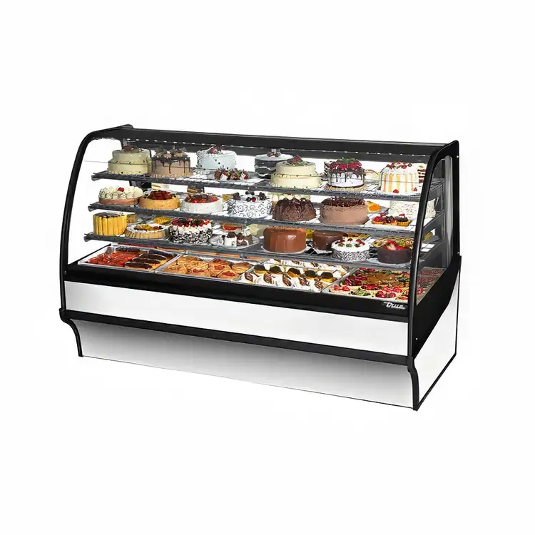 Used True TDM-R-77-GE/GE-S-W Display Refrigerators Illinois US | Falcon Restaurant Supply #1373861