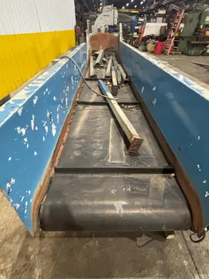 36" WIDE X 240" LONG NEXGEN INCLINED RUBBER BELT CONVEYOR:  STOCK #24239
