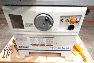 SCM minimax tw 45c Shaper w/Sliding Table (1-Phase)