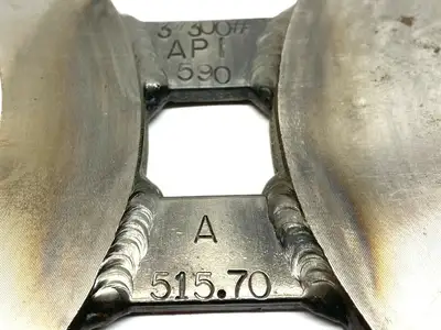 USED MAC IRON PIPE FLANGE 3" 300LB FORGED STEEL