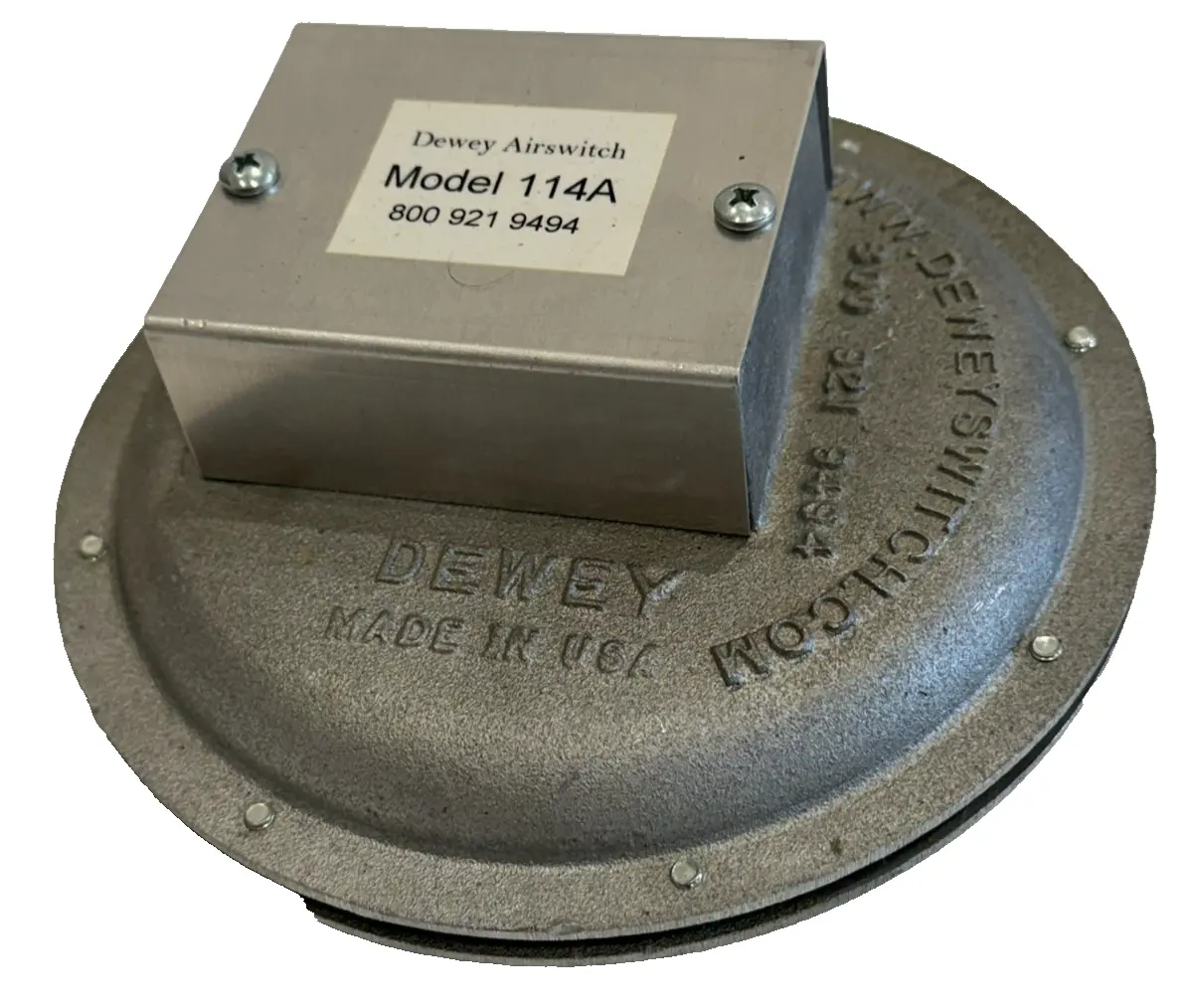 NEW DEWEY 114A SAFETY AIRFLOW VACUUM