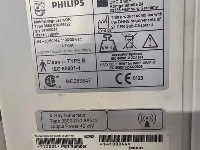 Used Philips Philips Mobile Diagnost X-Ray - Medical Texas US | PT Medical Technologies #1458875