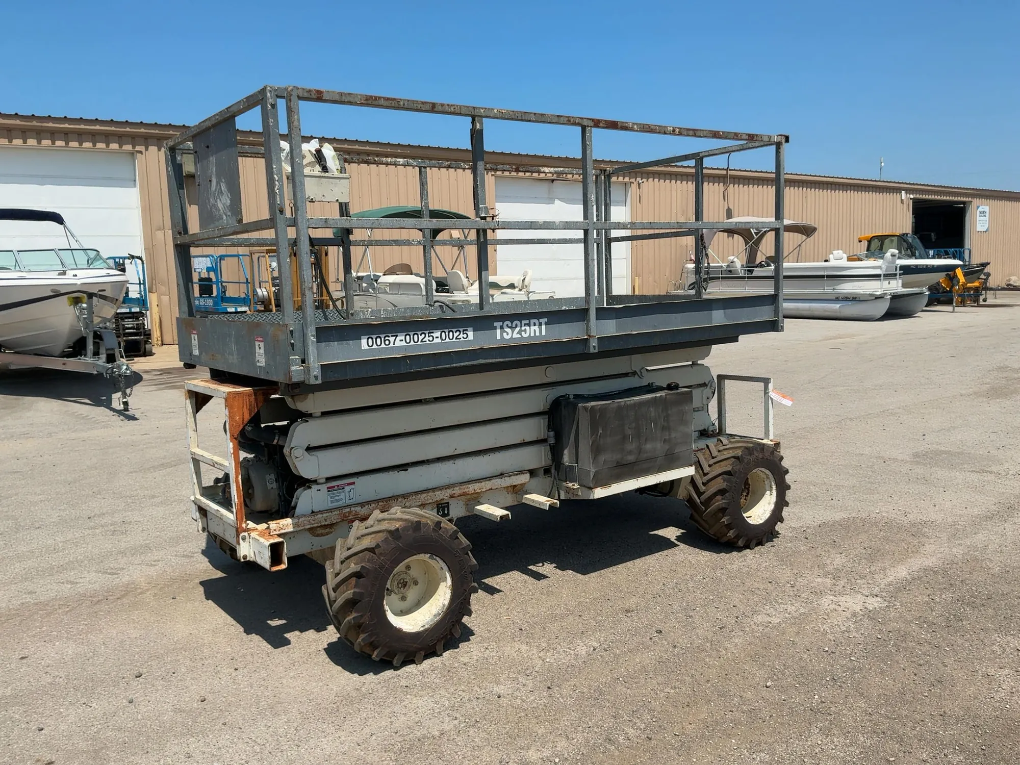 Used TEREX TS25RT Scissor Lifters Michigan US | Miedema Asset Management Group #1293126