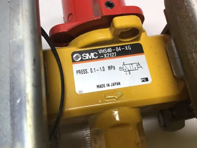 SMC VHS40-04-XG-X2127 Pneumatic Safety Lockout Shutoff Valve  Pressure 0.1-1.0 MPa