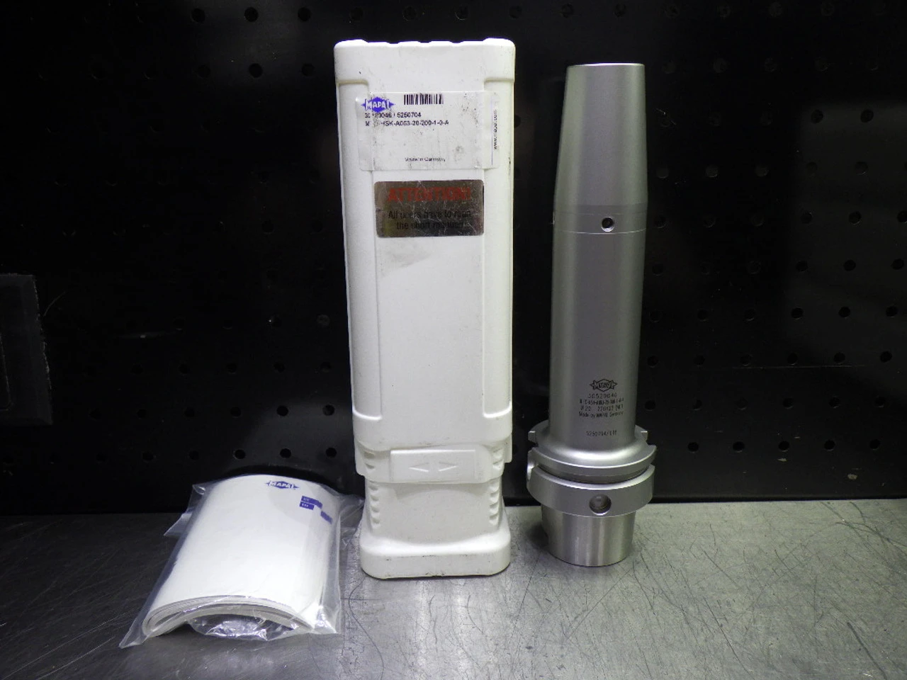 Mapal HSK63A 20mm Shrink Fit Tool holder MTC-HSK-A063-20-200-1-0-A (LOC1070A)