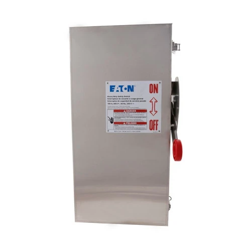 Eaton DH361UWK Heavy Duty Single-Throw Non-Fused Safety Switch, Single-Throw [New]