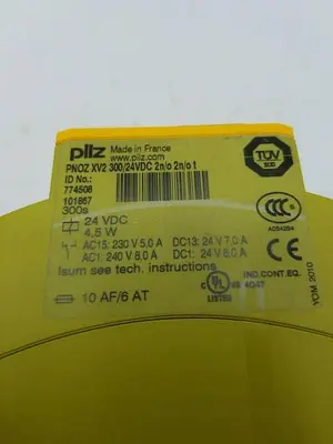 Used PILZ PNOZ XV2 Relays & Switches Michigan US | ND Industrial Surplus #1246584