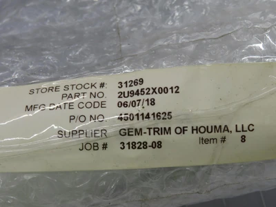 New | in-Stock GEM TRIM _UNKNOWN_ Valves/Fittings | OCO Industrial #1662114