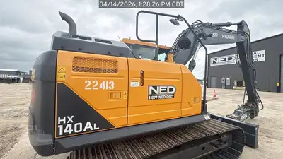 Used 2026 HYUNDAI HX140AL Crawler Excavators Texas US | National Equipment Dealers #1422278