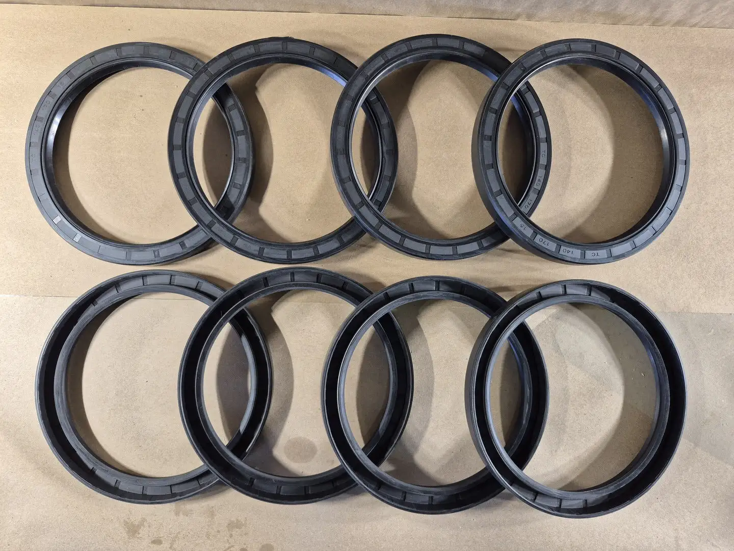 Shaft Oil Seal 140mm x 170mm x 15mm GB9877-1-88 (Lot of 8)
