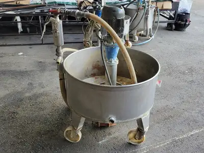 Pump Bin w/ 2 hp Motor