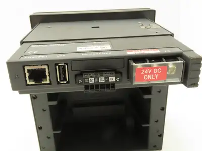 Keyence TR-V500 Operator Control Panel Temp & Data Logger 24VDC Input LCD Screen
