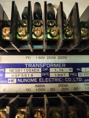 USED NUNOME electric NESB1100AEX