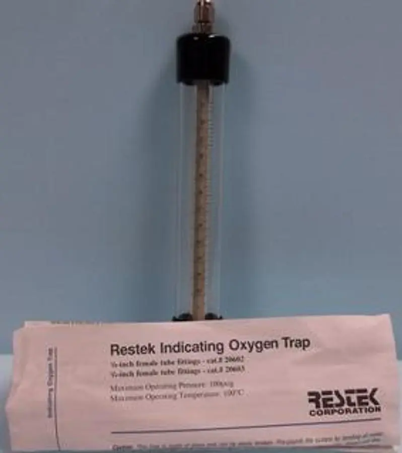 QTY. 1. RESTEK CORPORATION INDICATING OXYGEN TRAP ...