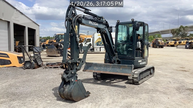 Used 2024 HYUNDAI HX48AZ Crawler Excavators - Mini Florida US | National Equipment Dealers #1422342