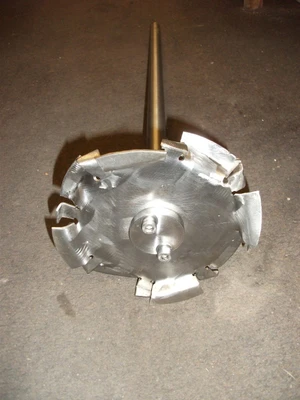 100Mm Dia S/S Sawtooth Dispersion Blade