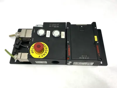 USED EUCHNER MULTIFUNCTIONAL GATE BOX 121855 MISSING THREADED PLUG