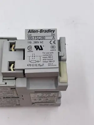 Used ALLEN-BRADLEY ALLEN-BRADLEY 100-C12*10 SER A, 100-FSC280 SER A PLC Contactors | ND Industrial Surplus #1216207