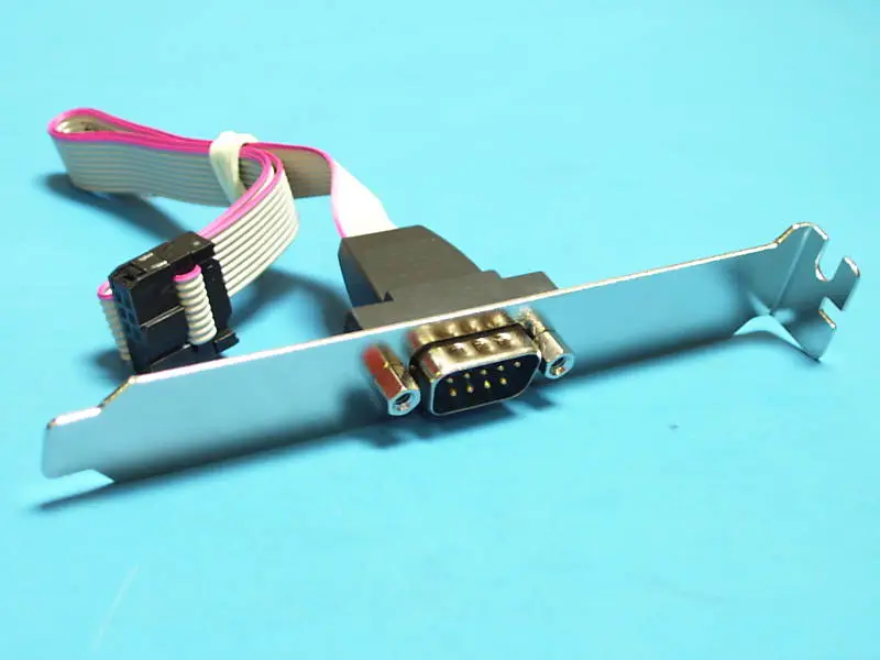 Cables To Go 10PIN IDC to DB9 Male w/ Bracket - 27550