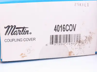 Martin 4016COV #40 Roller Chain Coupling Cover 4"OD  Lot of 3