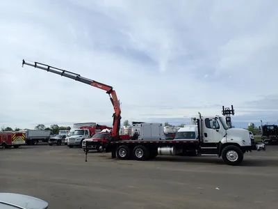 Used 2015 FREIGHTLINER 108SD PALFINGER CRANE Truck-Mounted Cranes Minnesota US | Carco Truck & Equipment #1514311