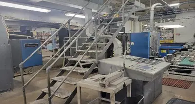 USED 1995 HEIDELBERG M600 (8) UNIT (2) 32 PAGE WEB OFFSET PRESS