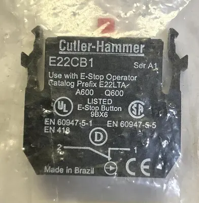 Used CUTLER-HAMMER E22CB1 Miscellaneous Equipment (Electrical & Power) | Surplus Asset Holdings #1202282