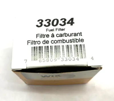 New | in-Stock WIX FUEL CARTRIDGE CANISTER FILTER 1.670 OD 0.455 ID Filters | Maverick Industrial Sales #1106837