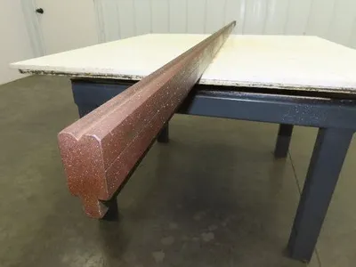 Press Brake Die 121" Long 90° V 1/4" W 5/32" D 1-3/4" H 1/2" Tang